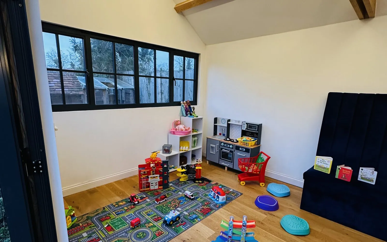 The Chatty Sprouts therapy studio in Marden set up for an assessment session.